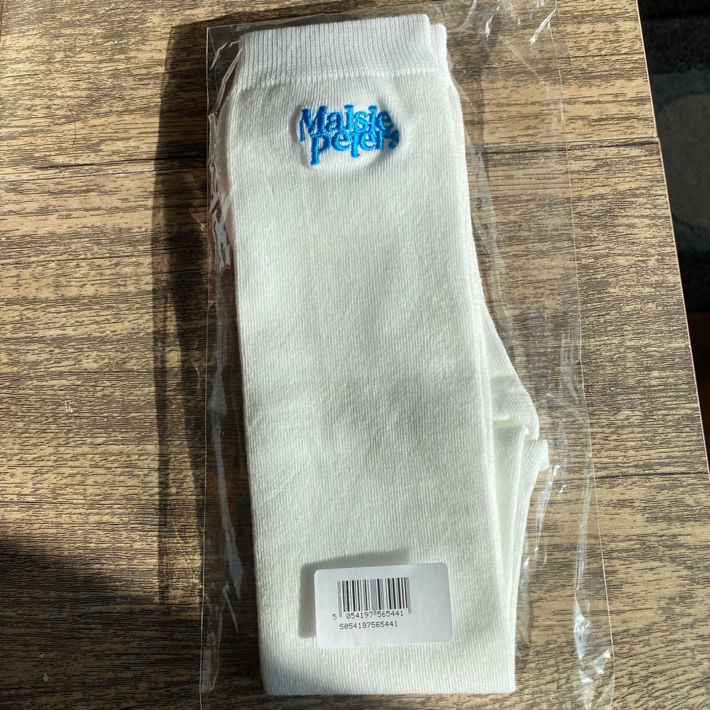 Maisie Peters Embroidered Socks